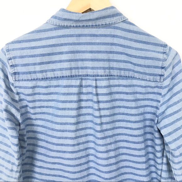 J. CREW Chambray Popover - Picture 7 of 8